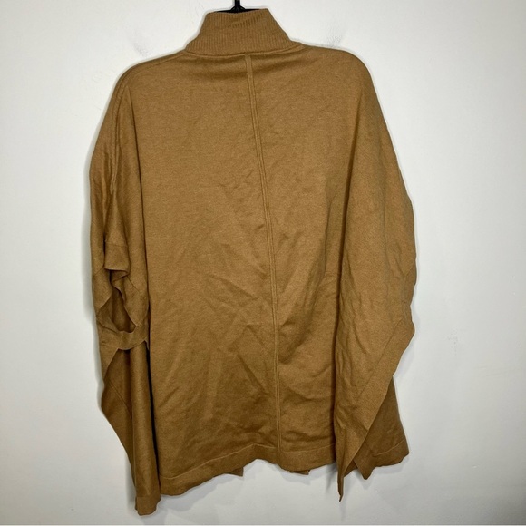 Banana‎ Republic factory sweater cape open front caramel color size XS/S - Picture 9 of 9